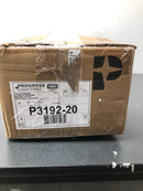 Progress Lighting P3192-20 Trinity 3 Light Bathroom Vanity Light with Etched Glass Shades - 24" Wide - Antique Bronze