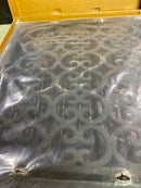 Signature Hardware 346080 Old Victorian Cast Iron Floor Register - Powder Coat - 12" x 14" (13-1/4" x 15-1/8"Overall) - Black Powder Coat