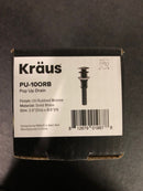 KRAUS Pop-Up Drain in Oil Rubbed Bronze, PU-10ORB