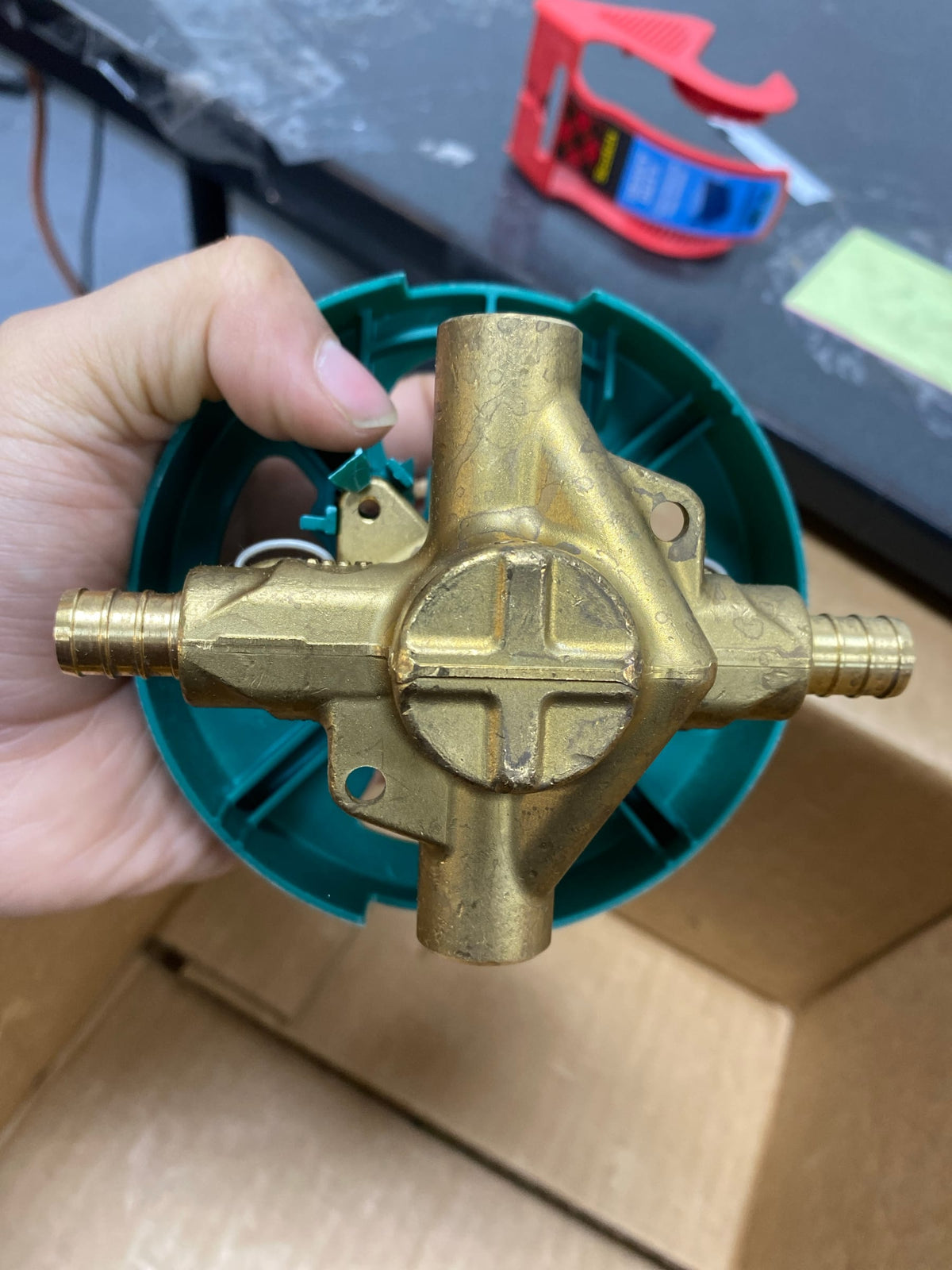 Moen 62360 1/2 Inch PEX Posi-Temp Pressure Balancing Rough-In Valve (With Stops) - N/A