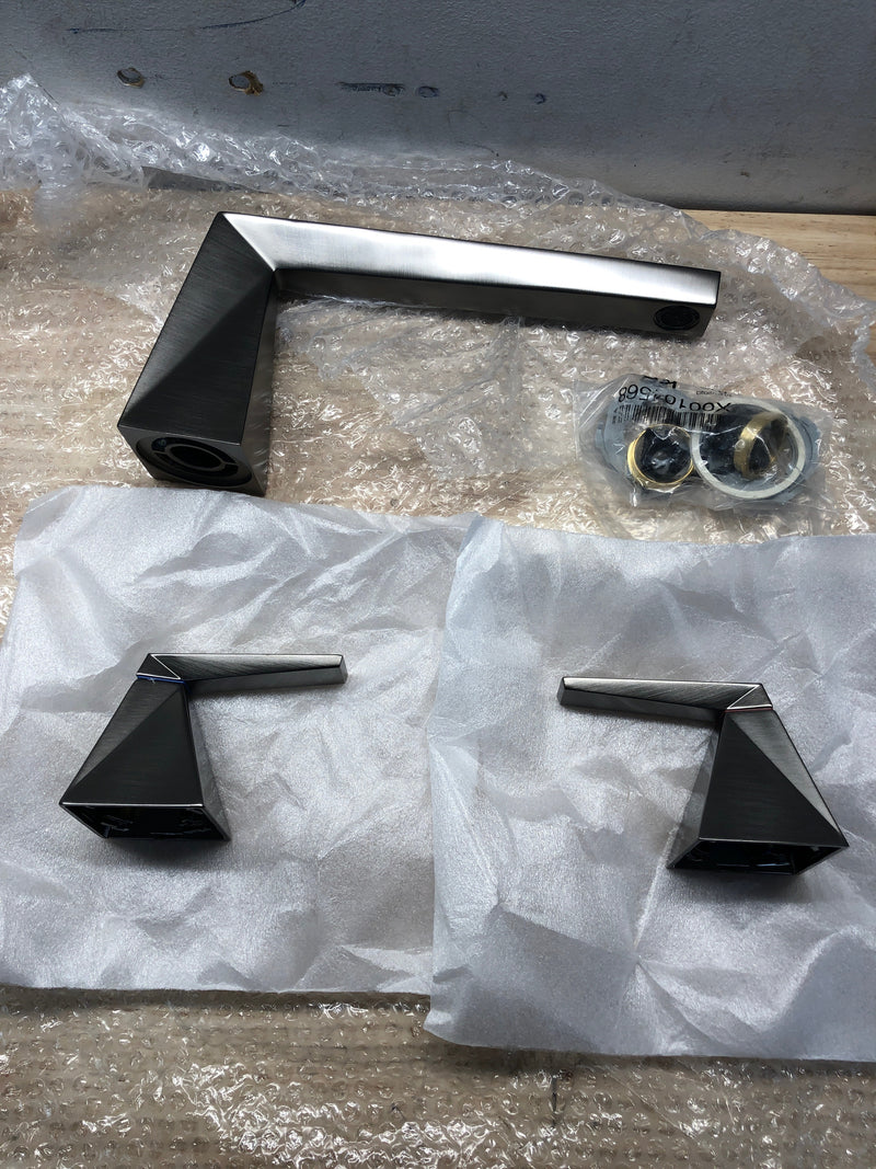 Delta Faucet T2743-KS-PR Trillian Deck-Mount Without Diverter, Lumicoat Black Stainless