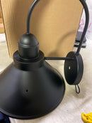 Kichler 9023BK Seaside Single Light 14" Tall Outdoor Wall Sconce - Black