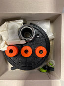 Grohe 29138000 Grohtherm Triple Function Thermostatic Valve Trim Only with Triple Knob Handles and Volume Control - Less Rough In - Starlight Chrome