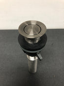 Delta RP101632KS Push Pop Up Drain without Overflow and Metal Tail Piece - Black Stainless