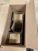 Minka Lavery 4105-66 Parsons Studio 5 Light 26" Wide Vantage Chandelier with Clear / Etched White Glass Shades - Sand Coal