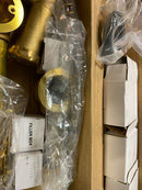 American Standard 1583470.295 Universal Drain Minimum Depth: 14" Maximum Depth: 18-1/2" Shoe Adjustability: 6-1/8" - 8-1/8" - Brushed Nickel