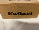 Kwikset Pismo Square Matte Black Hall/Closet Door Knob-720PSK SQT 514
