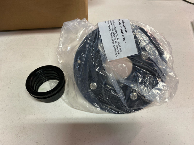 Kingston Brass BSFK9771BB Watercourse 4" Square Shower Drain, Brushed Brass