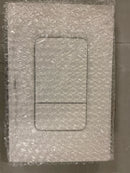 TOTO Dual Flush Rectangle Push Button Plate for Select DuoFit In-Wall Tank Unit, White Matte - YT920