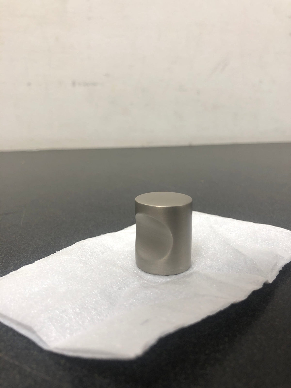 Signature Hardware 481232 Orvin 3/4 Inch Diameter Cylindrical Cabinet Knob - Brushed Nickel