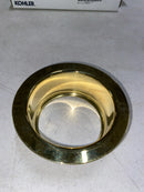 Brasstech 112/03N Garbage Disposer Flange, Uncoated Polished Brass