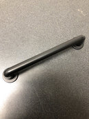 Belwith Keeler B077949MB Urbane 6-5/16" Center to Center Modern Industrial Pipe Cabinet Handle / Drawer Pull - Matte Black