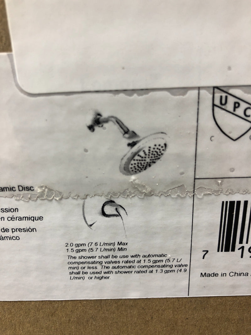 Gerber D502534TC Lemora Shower Only Trim Package with 2 GPM Single Function Shower Head - Chrome