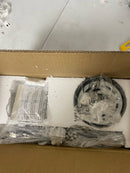 George kovacs P1591-691 Grid 3 1-Light Black and Brushed Nickel Shaded Mini-Pendant Light Grid with Steel Shade