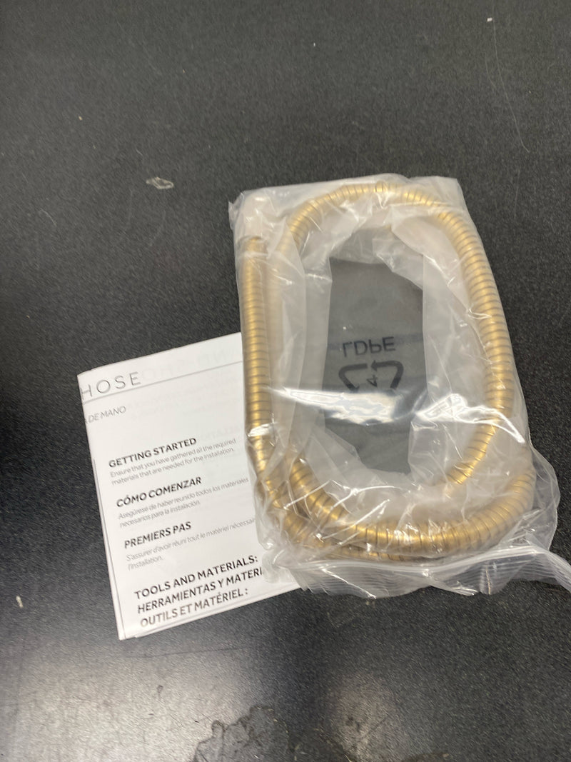 Signature Hardware SHH1010BG 60" Stretchable Hand Shower Hose - Brushed Gold