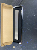 Alno A970-8-SN Tab 8" Center to Center Solid Brass Surface Mount Linear Cabinet Handle / Drawer Pull - Satin Nickel