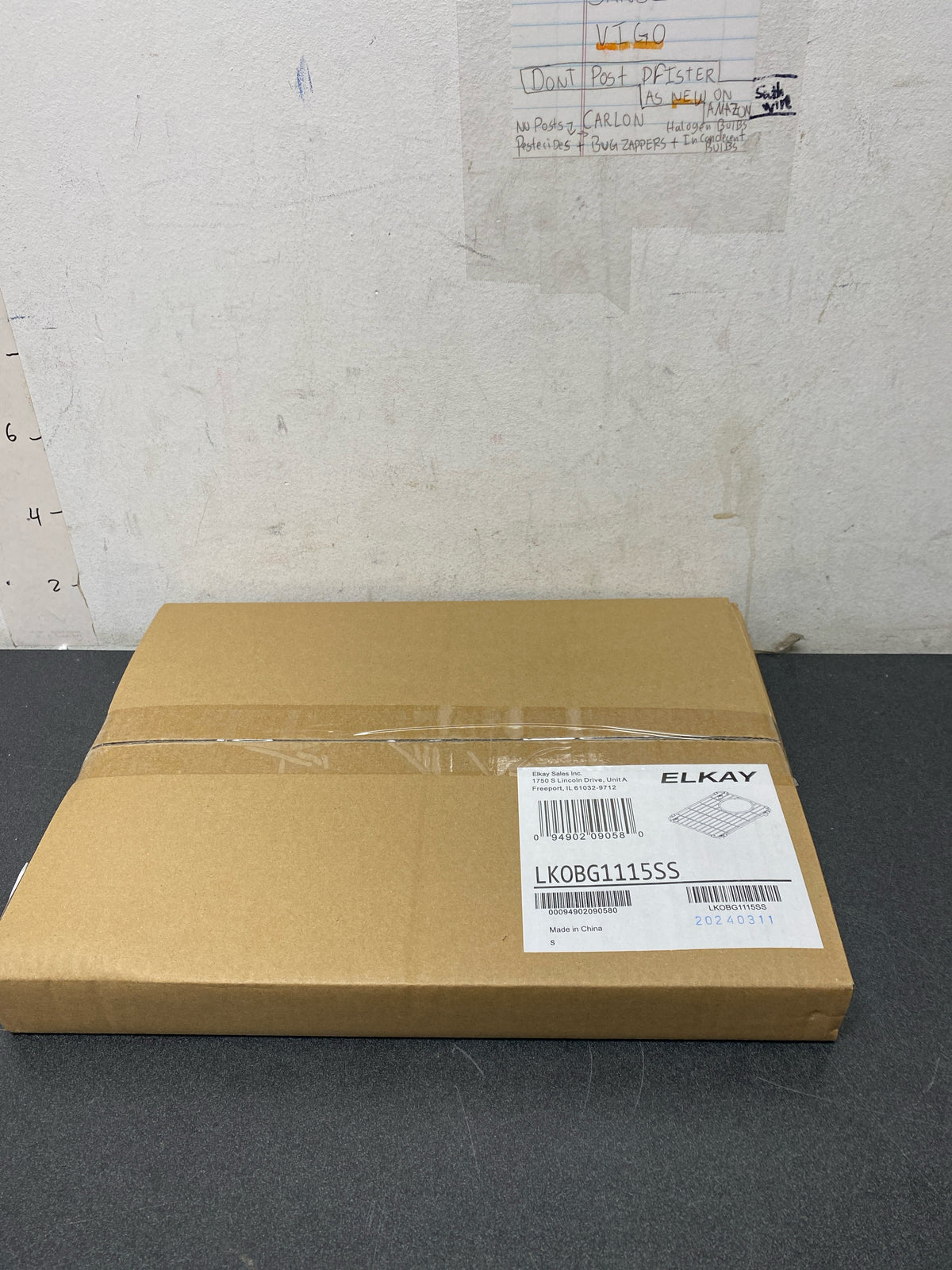 Elkay LKOBG1115SS Bottom Grid for Elkay Sinks - Stainless Steel