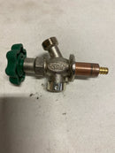 Prier Products P-164XCC 1/2" Crimp PEX Handle-Operated Freezeless Residential Wall Hydrant - Satin Nickel