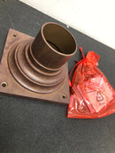 Acclaim Lighting 5999BW Pier Mount Adapter Base Constructed of Durable Aluminum - Burled Walnut