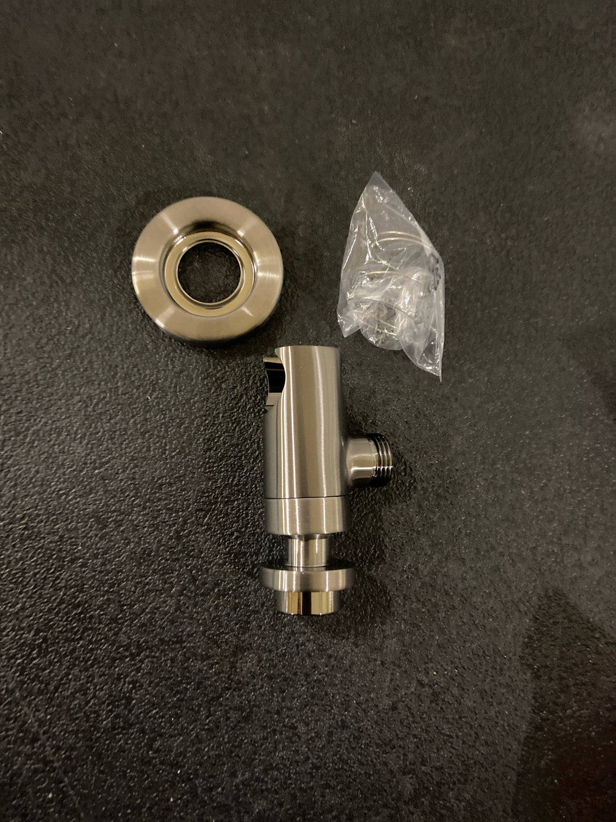 Brizo RP76775SL Essential Handshower Holder and Wall Supply Elbow - Brilliance Luxe Stainless