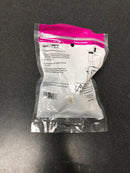 Apollo APXVA123838C 1/2 in. Chrome-Plated Brass PEX-B Barb x 3/8 in. Compression Dual Outlet Quarter-Turn Angle Stop Valve