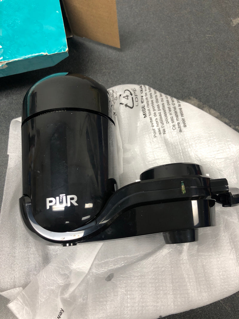 Pur FM2100B PLUS Faucet Mount Filtration System, Black