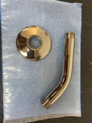 Kohler K-7395-SN 5-3/8" Wall Mounted Shower Arm and Flange - Vibrant Polished Nickel