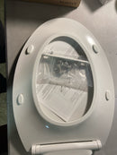 Kohler K-30780-0 Carbyne Elongated Closed-Front Quiet-Close Toilet Seat - White