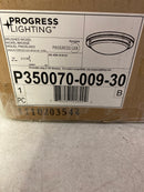 Progress Lighting P350070-009-30 Apogee 15" Wide Integrated LED Flush Mount Ceiling Fixture - Brushed Nickel