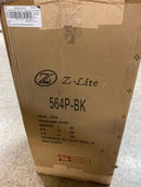 Z-Lite 579PHXLXR-564P-BK Talbot 4 Light 117" Tall Outdoor Single Head Post Light - Black