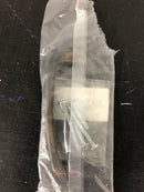 4-5/8" Deco Cabinet Pull with 3-3/4" Center to Center Oil Rubbed Bronze Finish