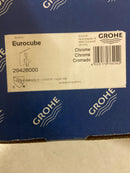 Grohe 29426000 Eurocube Three Function Pressure Balanced Valve Trim Only with Dual Lever Handles and Integrated Diverter - Less Rough In - Starlight Chrome