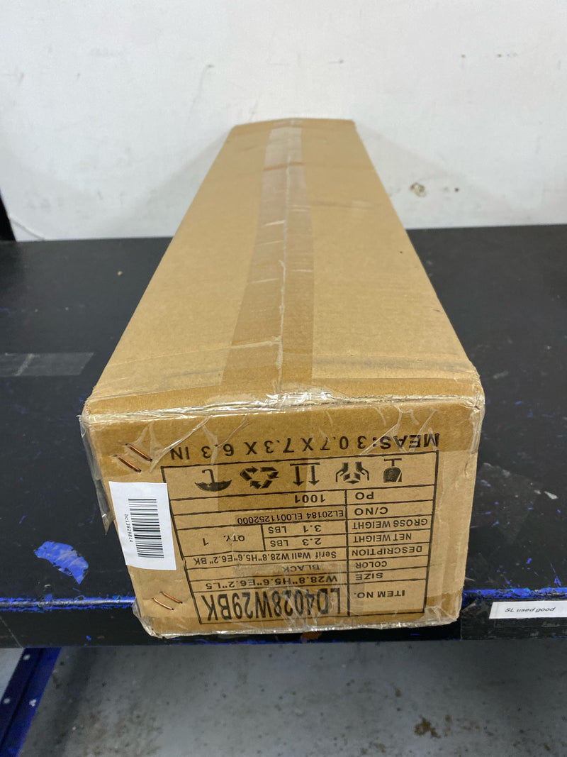 Elegant Lighting LD4028W29BK Serif 5 Light 29" Wide Bathroom Vanity Light - Black