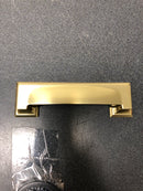 Amerock BP36762BBZ Appoint 3 and 3-3/4 Inch Dual Center to Center Cup Cabinet Pull - Golden Champagne