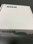 Kohler K-23287-BL Square Shower Foot Ledge - Matte Black