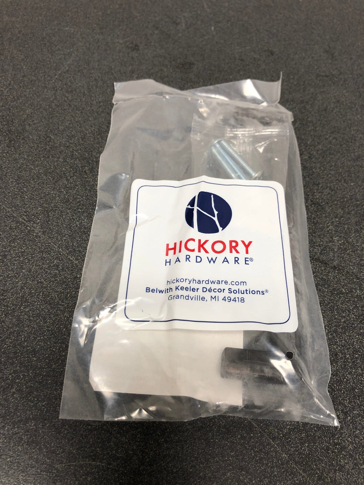 Hickory Hardware HH075328-VB Skylight 5-1/16 Inch (128mm) Center to Center Square Corner Cabinet Handle / Drawer Pull - Vintage Bronze