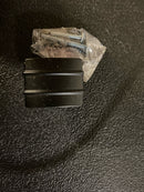 Amerock | Cabinet Knob | Matte Black | 1-1/2 inch (38 mm) Length | Davenport | 1 Pack | Drawer Knob | Cabinet Hardware