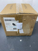 KICHLER Ripley 8" 1-Light Outdoor Wall Light in Black for Exterior Doors, Garage, Porch, and Patio Walls, Dark-Sky Compliant((8" x 7.5"), 49059BKT