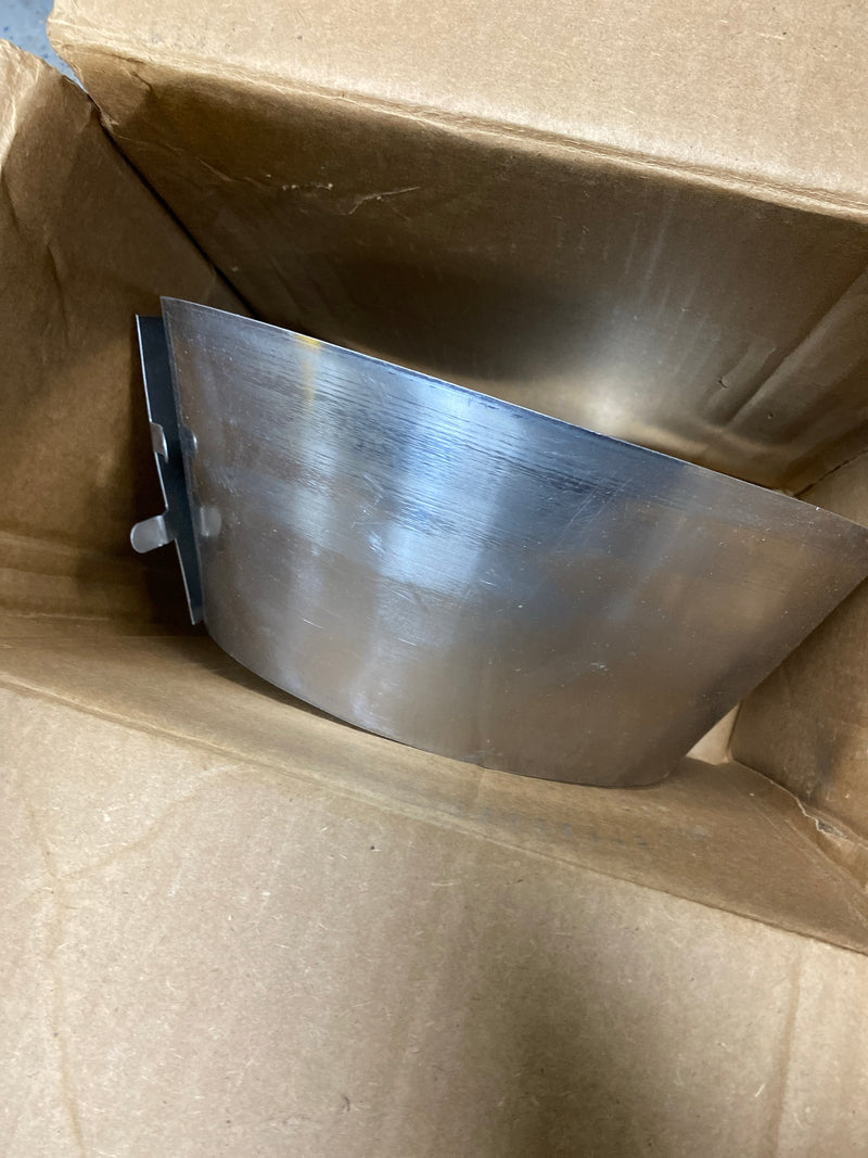 Metalbest 210810 Sure-Temp 10" Class A Chimney Pipe Storm Collar - Stainless Steel