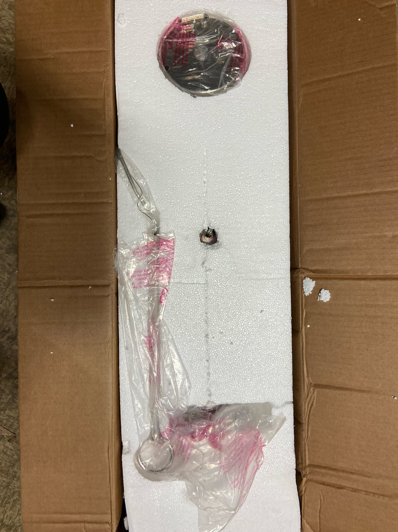 Millennium lighting 12406-PN Huxley 29.1 in. 6-Light Polished Nickel Chandelier