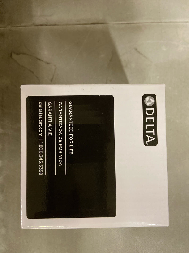 Delta Faucet Modern 3.5-inch Single-Spray Shower Head, Brushed Nickel Round Shower Head, High Pressure Shower Head, 1.75 GPM Flow Rate, Stainless RP101842SS