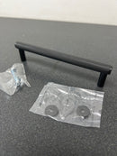 Schaub and Company 5005-MB Pub House 5" Center to Center Knurled Handle Solid Brass Cabinet Bar Handle / Drawer Bar Pull - Matte Black