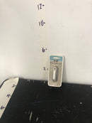 Hampton bay HB-556-00 Wired LED Illuminated Doorbell Push Button, Brushed Nickel