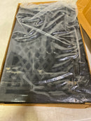 Signature Hardware 488990 Antique Cast Iron Floor Register - 8" x 14" (16" x 10" Overall) - Black Powder Coat