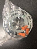 Millennium lighting 2163-RBZ 3-Light Rubbed Bronze Vanity Light with Etched White Glass