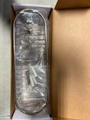 Ginger G502/PN Splashables 12" Oval Toiletry Basket - Polished Nickel