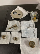 Delta T24859-PN Trinsic 2-Handle Wall Mount Valve Trim Kit in Polished Nickel with 3-Setting Integrated Diverter (Valve Not Included)