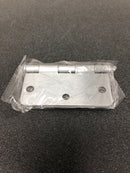 Miseno MDH3512SC 3-1/2 x 3-1/2 Plain Bearing 1/4" Radius Corner Door Hinge - Pair - Satin Chrome