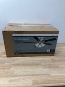 Unbranded SW18030 BN Clarkston II 44 in. LED Indoor Brushed Nickel Ceiling Fan with Light Kit