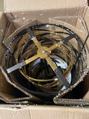 Minka lavery 4672-111 Vortic Flow 6-Light Dark Bronze with Mosaic Gold Interior Pendant
